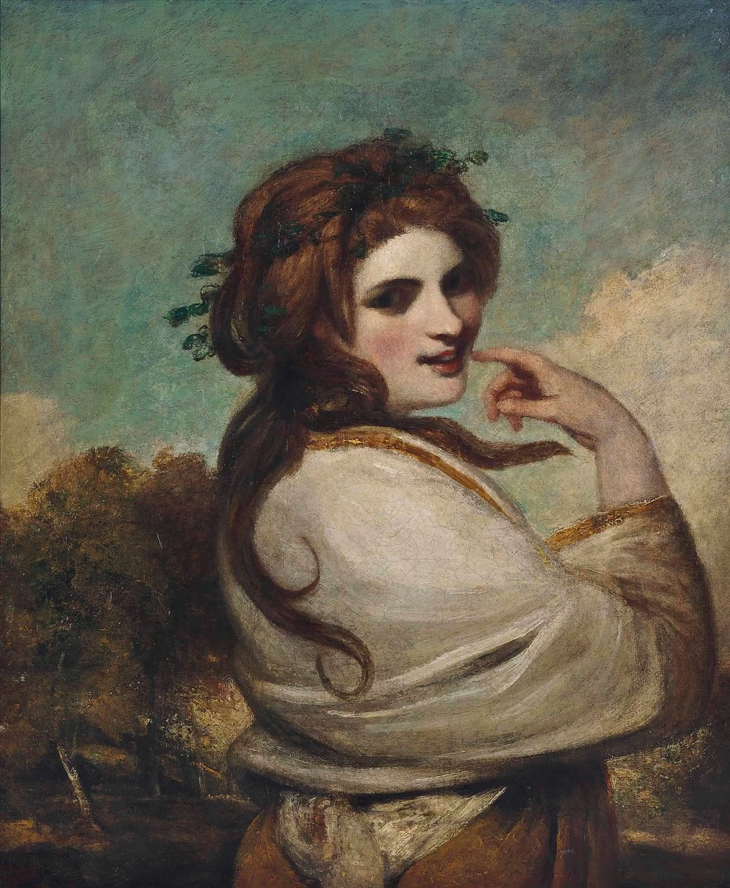 Ritratto di Emma, Lady Hamilton, come una Baccante